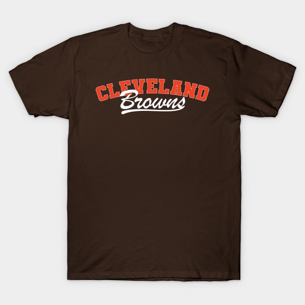 Cleveland Browns T-Shirt by Nagorniak